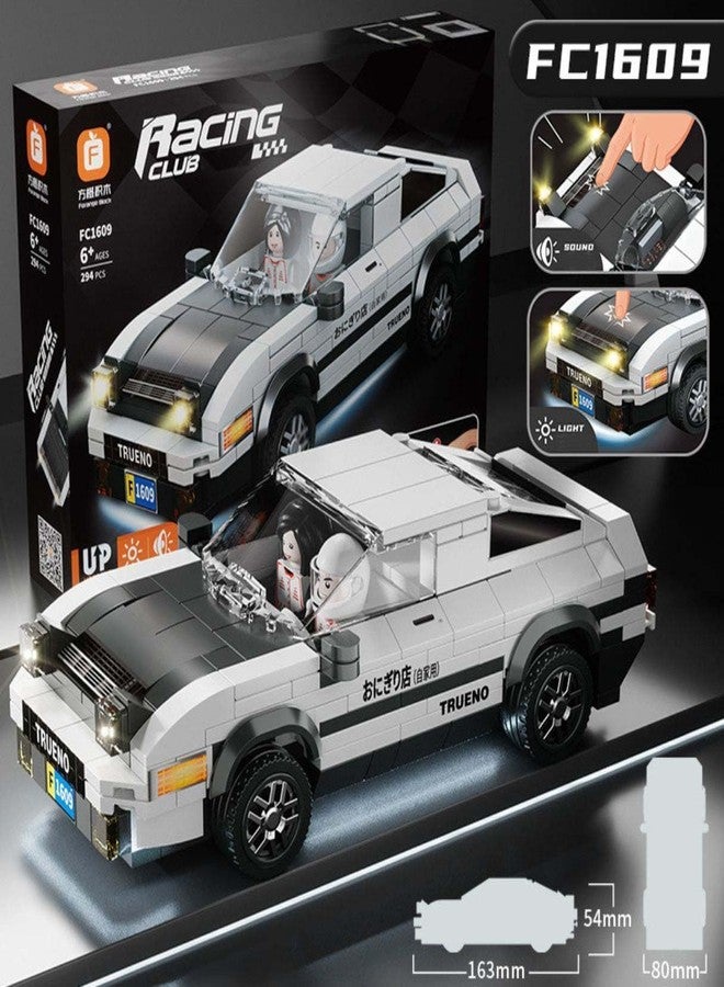 EXOMOON Block Construction Car (Super CAR-1609), ABS Plastic, Multicolor - Image 2